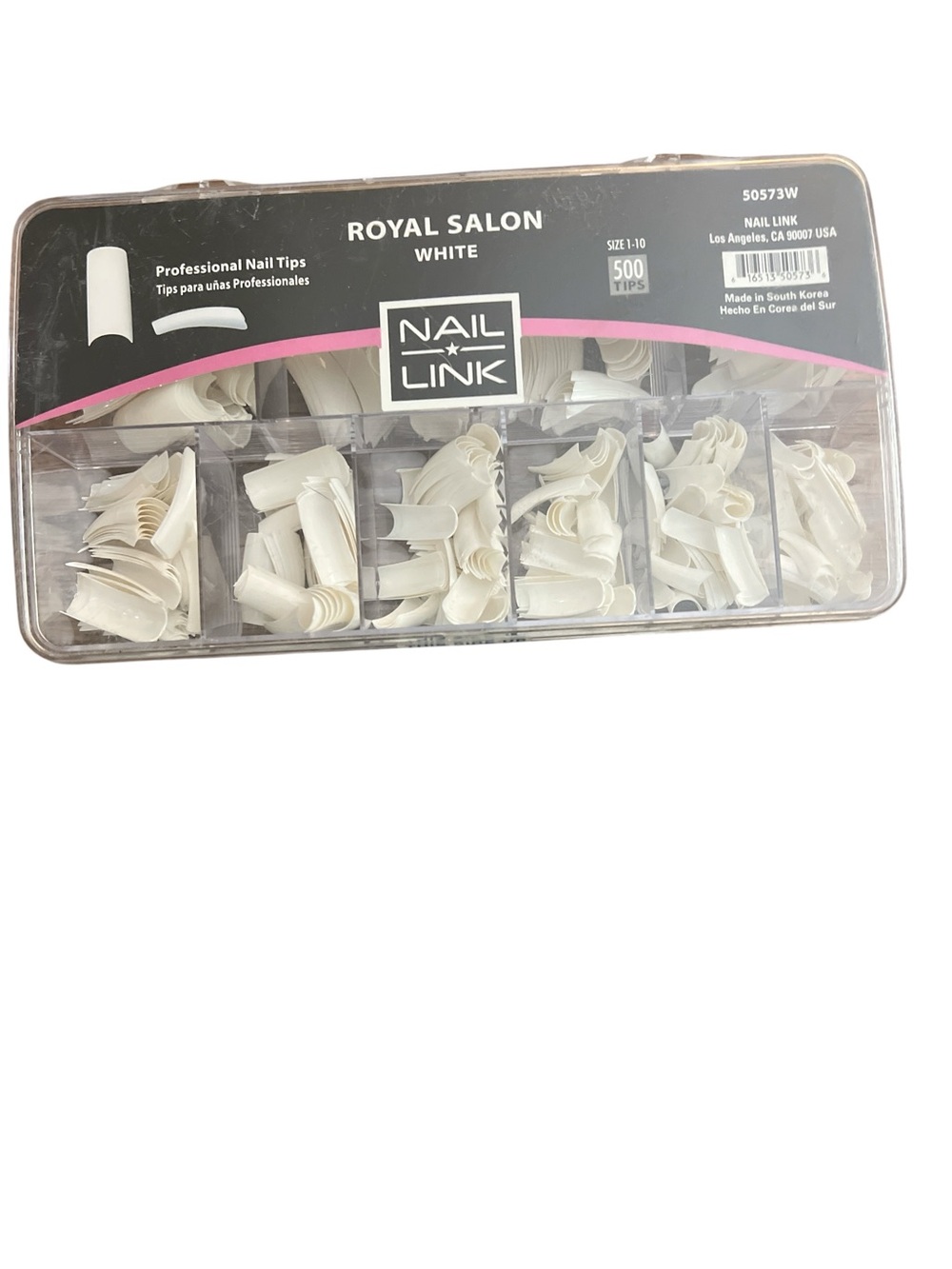 Royal Salon White Professional Nail Tips - 500 Pack